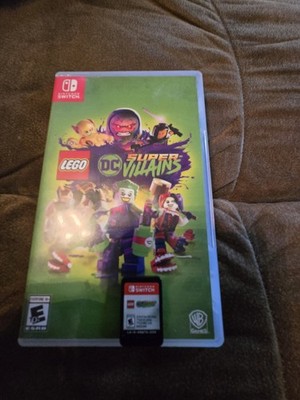 NINTENDO SWITCH DC SUPER VILLAINS GAME & CASE