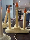 9 Vintage NOMA Christmas Window Candles Plastic Electric Candolier Drip Candles — photo 8