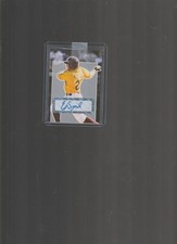 2007 Just Minors Just Rookies Black Auto 1/25 Eric Sogard #JR-55 Auto