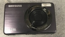 Samsung SL202 Digital Camera 10.2mp Black No Charger Untested