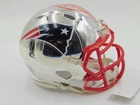 New England Patriots Rob Gronkowski Signed Chrome Mini Helmet, Beckett Witnessed