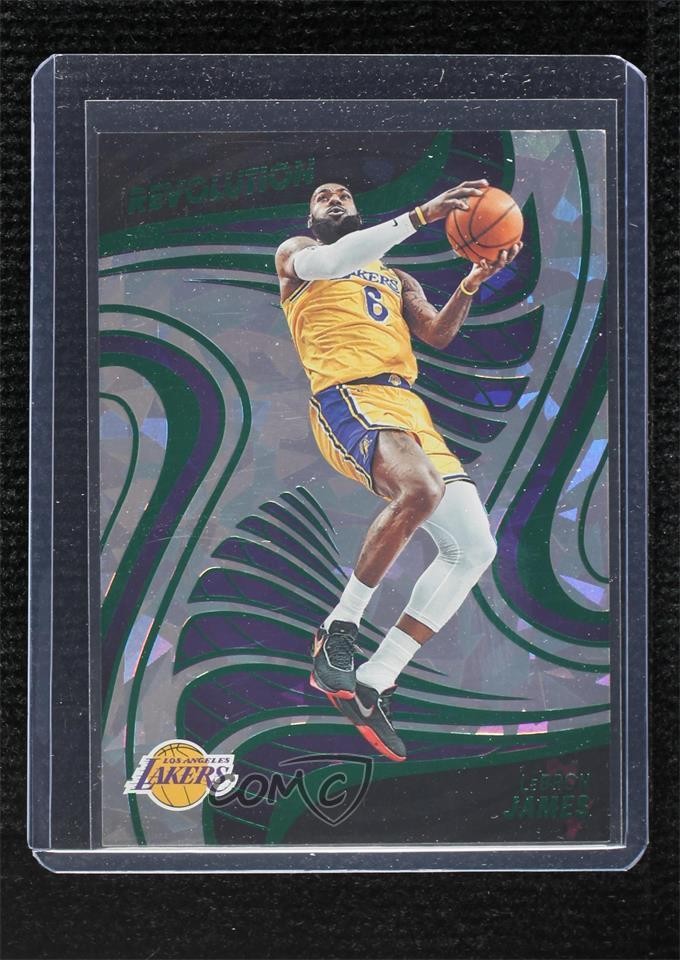 2022-23 Panini Revolution Chinese New Year Emerald 43/88 LeBron James #58