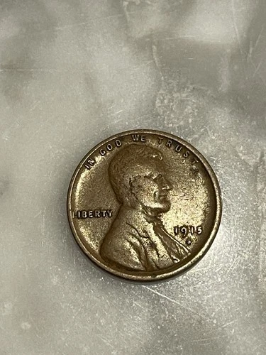 1915 S Lincoln Cent Vg-F Key Date Wheat Penny #2