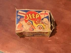 Marx Jumpin' Jeep - Original Box Only - Tin Lithographed - Windup - US ARMY