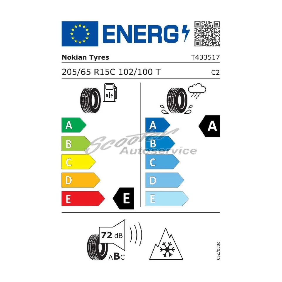 Nokian 205/65 R 15 C 102T Allwetterreifen SeasonProof C1 3PMSF 6PR | 22127 - Bild 2 von 4