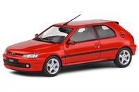 Peugeot 306 Gti S16 2002 Vallelunga Rot Modellauto S4311403 Solido 1:43