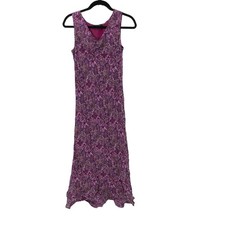 Karene Kane paisley printed y2k style sleeveless maxi dress
