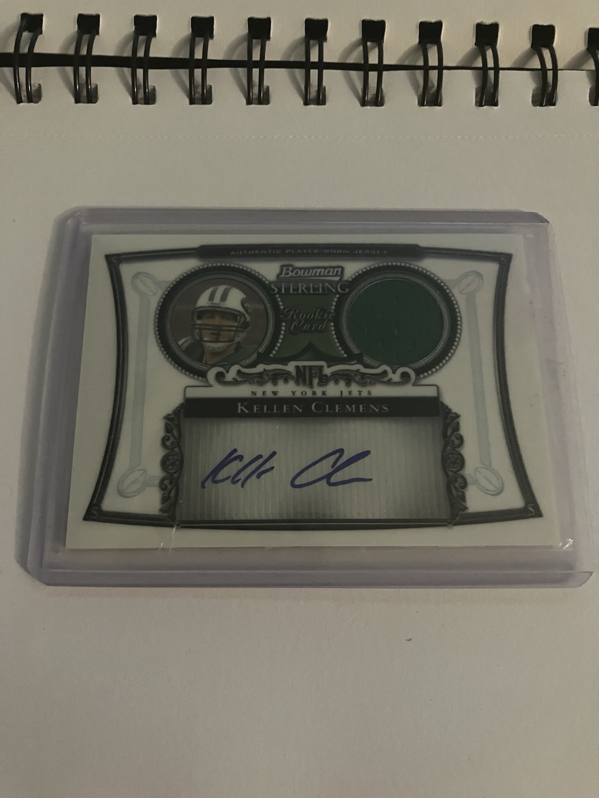 Kellen Clemens Bowman Sterling #BSKC Autograph Jersey