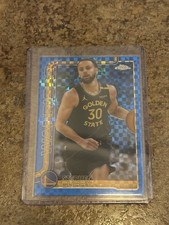 2025-26 Topps Chrome - Stephen Curry #201 Blue X-Fractor