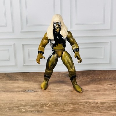 Goldust Figure WWE WWF Gold Dust Wrestlemania W Wig Dustin Rhodes