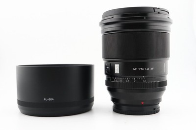 Viltrox 75mm F1.2 AF Ultra-Large Aperture Lens for Fujifilm X mount Near Mint