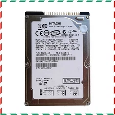 Hitachi 80GB HTS541680J9AT00 5400 RPM IDE PATA 2.5" Internal Laptop Hard Drive