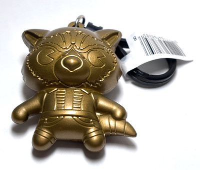Marvel - Golden Rocket Racoon (Rare) - Figural Foam Bag Clip