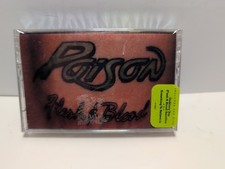 Factory Sealed POISON Flesh and Blood Cassette Tape 1990 Capitol Records
