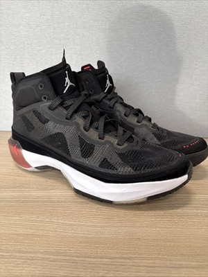 NIKE Air Jordan 37 XXXVII Mid Top Men\'s Size 10 Shoes Black Hot Punch DD6958-091 Nike Jordan 37 XXXVII Black Hot Punch DD6958-091 Men main image 2