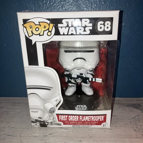 Funko Pop! Star Wars First Order Flametrooper #68 POP Force Awakens Bobble-Head