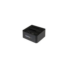 Startech SDOCK2U313R STANDALONE HARD DRIVE CLONER HDD SSD DUPLICATOR DOCKING STA