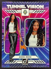 2025 Panini Basketball Donruss WNBA Angel Reese Tunnel Vision #9 Chicago Sky