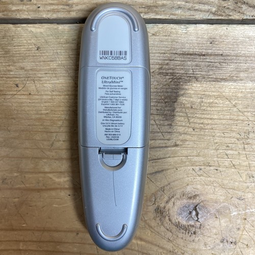 One Touch Ultra Mini Meter Glucometro **NO BATTERIA** - Foto 5 di 8