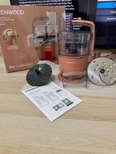 Kenwood FDP22.130RD Multipro Go  Food Processor 1.3L 650W Clay Red SEE DESCRIPTI