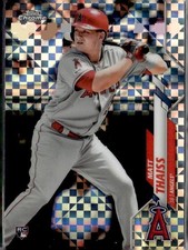 2020 Topps Chrome #83 Matt Thaiss X-Fractor Refractor