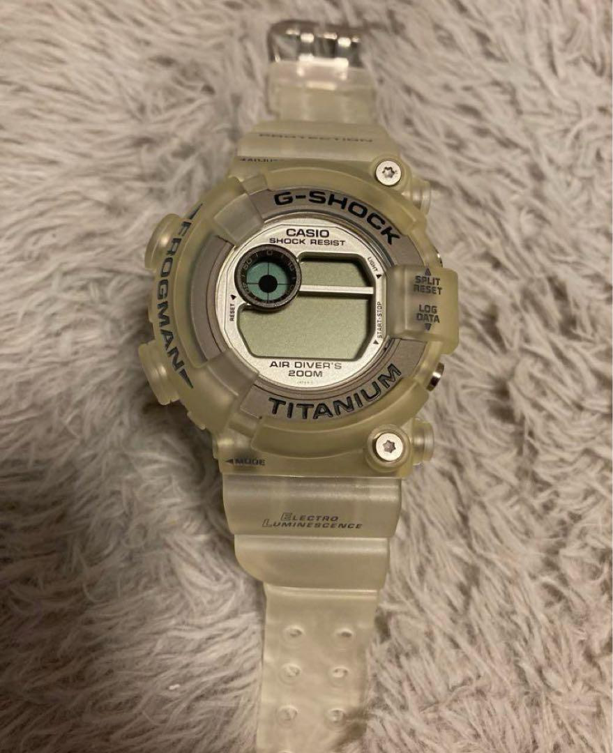 Casio G-Shock Dw-8200 Titanium Clear