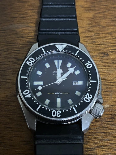 Seiko Vintage Divers Automatic Ladies Watch 4205-0140/WR150M/Date/See Desc/Runs