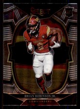 2022 Panini Select #78 Brian Robinson Jr. Washington Commanders