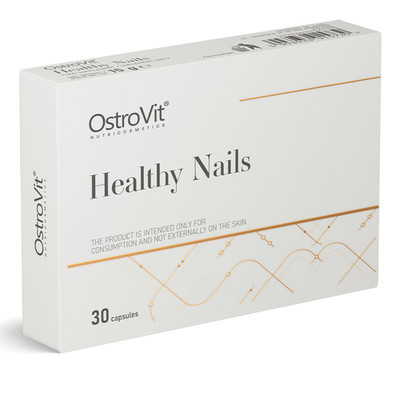 OstroVit Healthy Nails 30 Kapseln Zink Biotin Selen Schachtelhalm MSM Vitamin B5