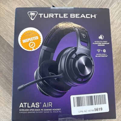 Turtle Beach Atlas Air Wireless Gaming Headset Open Back, Multi-Platform, Black