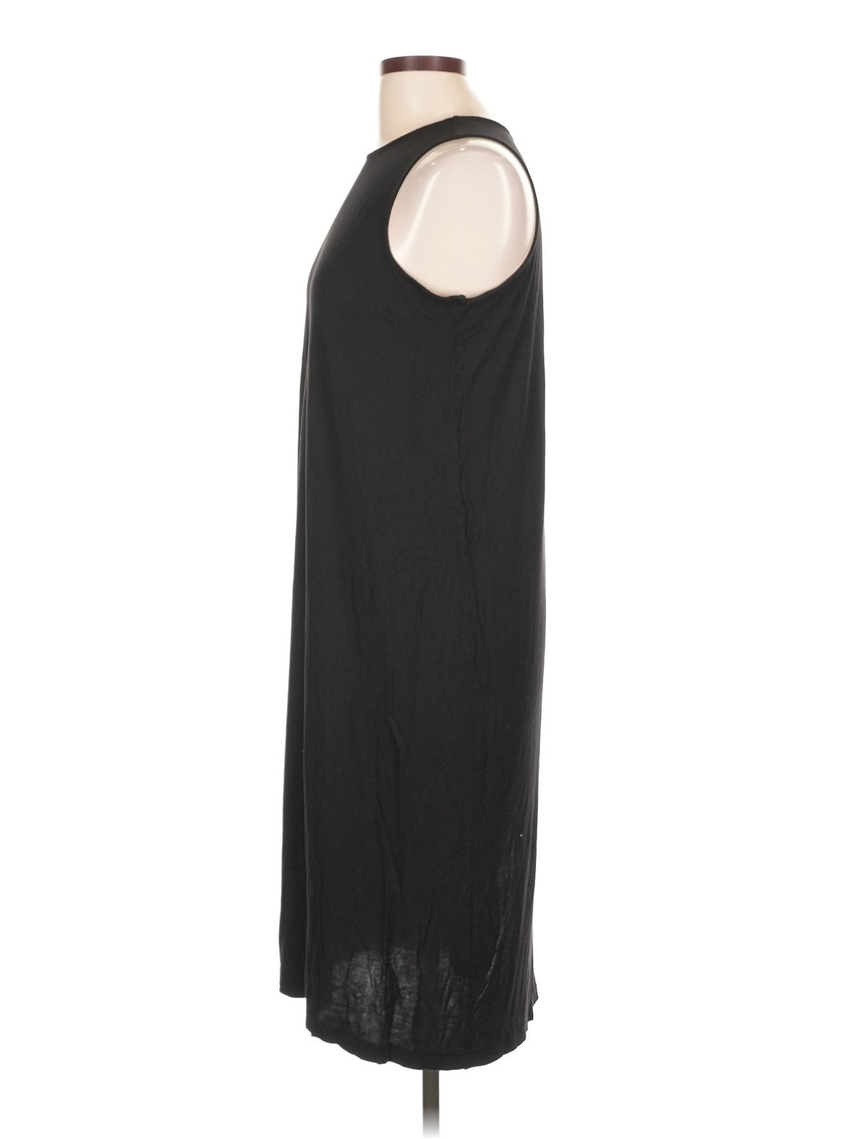 H&M Women Black Casual Dress L thumbnail 4