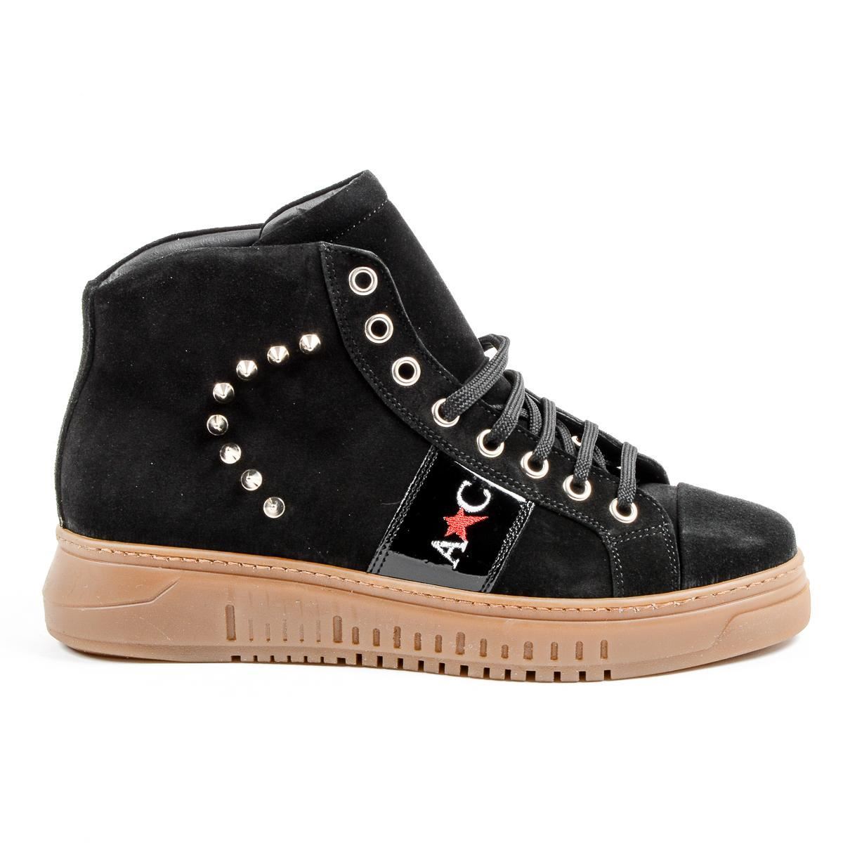 Andrew Charles Mens Sneaker Black ED Andrew Charles Mens Sneaker Black ED