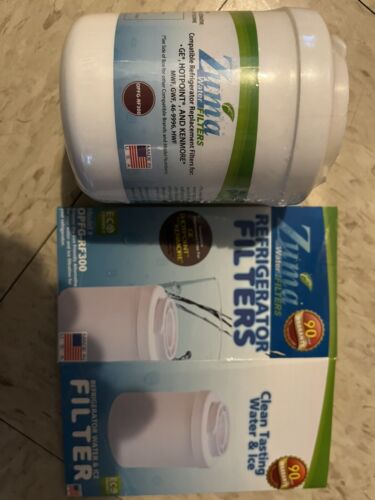ZUMA WATER REFRIGATOR FILTER #OPFL-RF300 BRAND NEW SEALED PKG of FIVE (5) FILTER - Picture 2 of 3