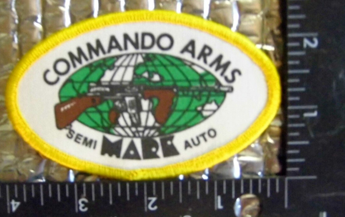 Vintage Patch   Commando Arms Semi  Mark Auto FRE… - image 1