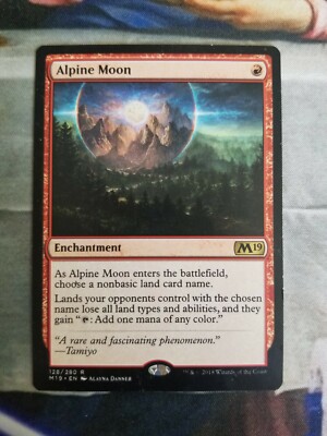 Alpine Moon ** 50% Off $30+ ** Magic The Gathering MTG Card - M19