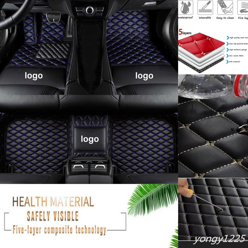 For Porsche All Models Car Floor Mats Auto Carpets Custom Pads Waterproof Luxury - Picture 12 of 29