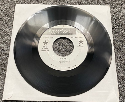 THE PARIS SISTERS RERISE RECORDS 45 I'M ME/YOU - PROMO COPY - 0472