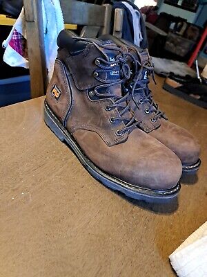 Timberland PRO 24/7 33034 Pit Boss Toe Men&#039;s Work Boots Size Brown | eBay