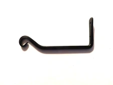 Black Wall Plant Hanger Hook Wrought Iron 3.25" x 7"