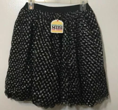 原宿娃娃黑色短裙、裙裤女童