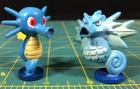 VTG Horsea & Seadra TOMY Pokemon Figures Set CGTSJ  Nintendo 2" Original 1999