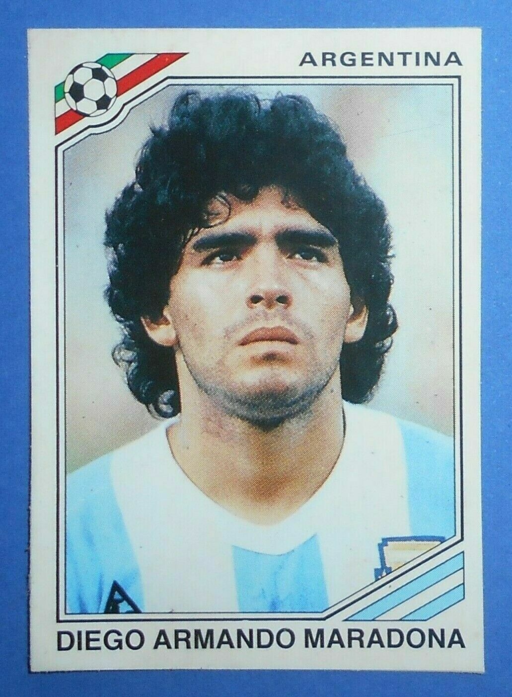 Figurine Panini Maradona Mexico 86 N°84 - Non Collée - Album Coupe Du