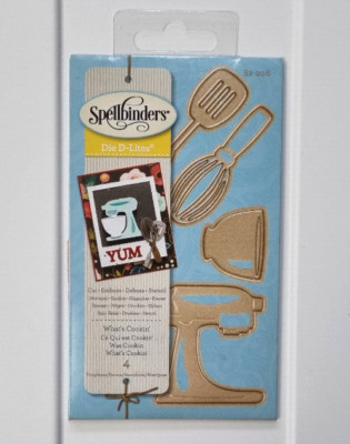 Stanzschblonen Set Spellbinders - Die D-Lites - What`s Cookin S2-206