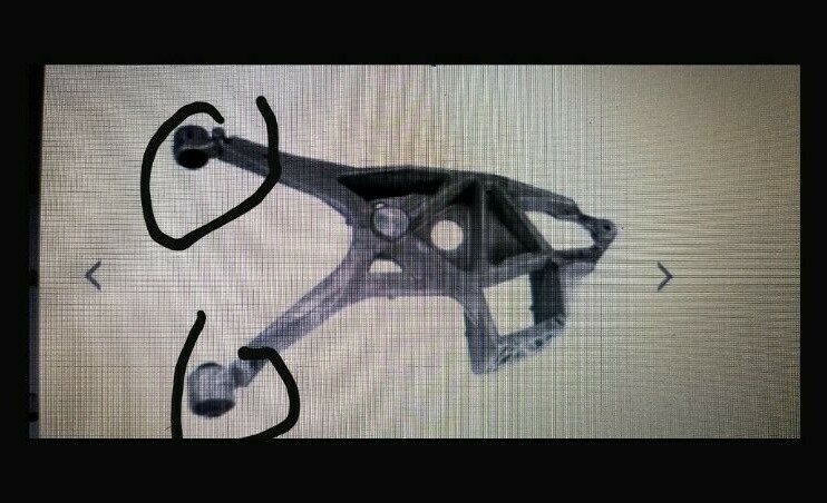 2000-2005 Cadillac Deville DHS Rear Control Arm BUSHINGS kit