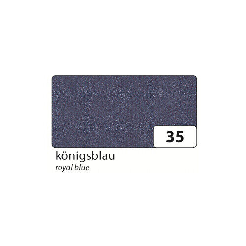 folia 23535 caoutchouc mousse 29 x 40 cm, 5 x couleur, bleu roi (5 arcs) - Photo 1/1