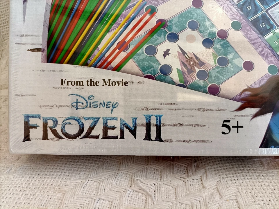 Frozen 2 50-in-1 Game Set: Checkers, Chess, Cards, Pickup, Dice | New & Sealed - Image 2 of 4