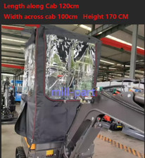 Mini Excavator Thicken Rain Cover Pvc Windproof For Volvo Digger EC15b