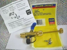 Yellow Jacket, 1/4", R12, R22, 4 IN 1, Ball Valve Tool, Ritchie Part# 18975 