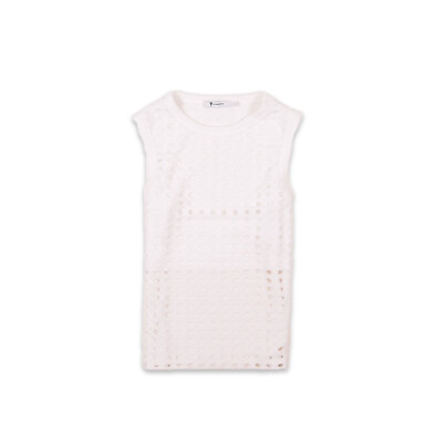Alexander Wang Damen Bluse Top Shirt Blouse Gr.S (DE 36) Tanktop Weiß 100768