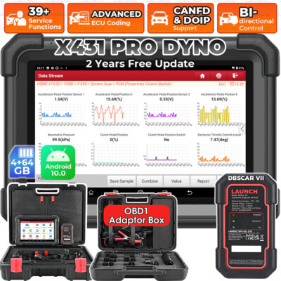 2026 LAUNCH X431 PRO TT DYNO PRO 5 OBD2 Diagnosegerät Key Programier ECU Coding
